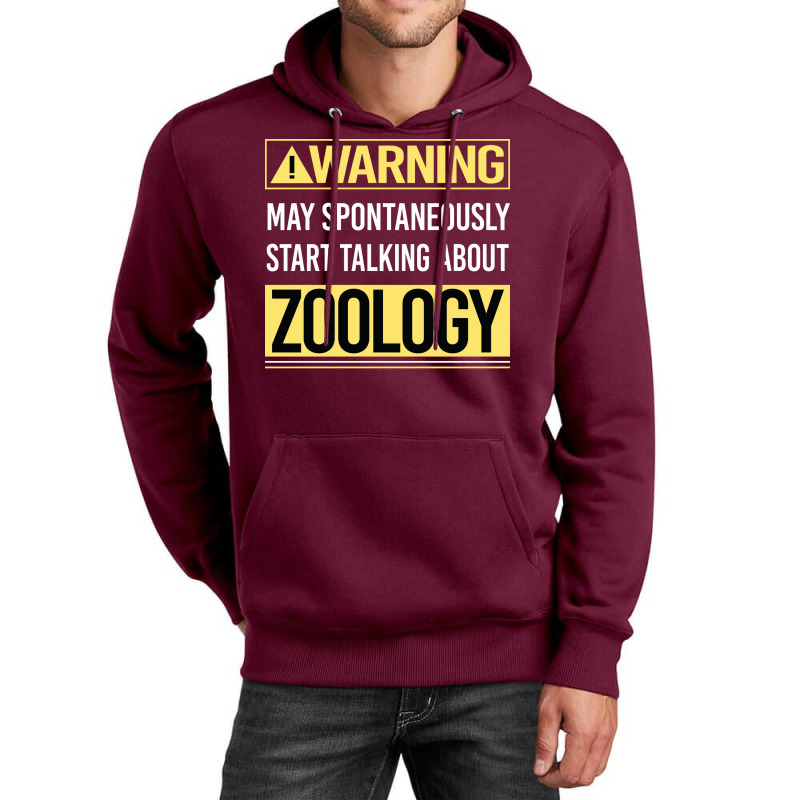 Warning About Zoology Zoologist Aesthetic Unisex Hoodie | Artistshot