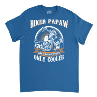 Only Cool Papaw Rides Motorcycles T  Rider Gift St Classic T-shirt | Artistshot