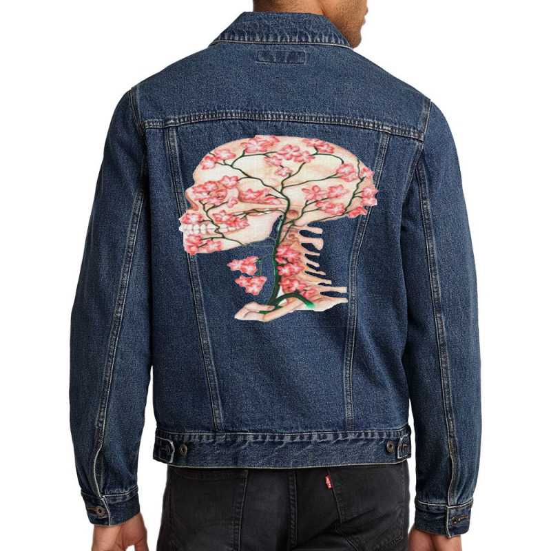 Medicine Doctor Skull Bone Men Denim Jacket | Artistshot