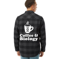 Coffee And Biology Aesthetic Flannel Shirt | Artistshot