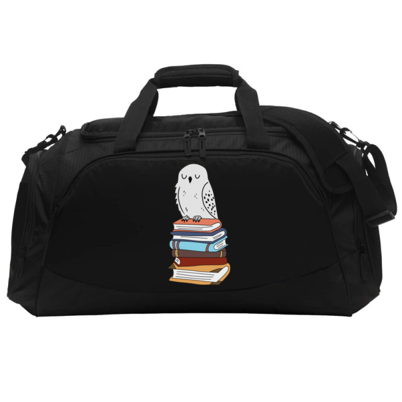 Magic Owl On Books 2 Active Duffel | Artistshot