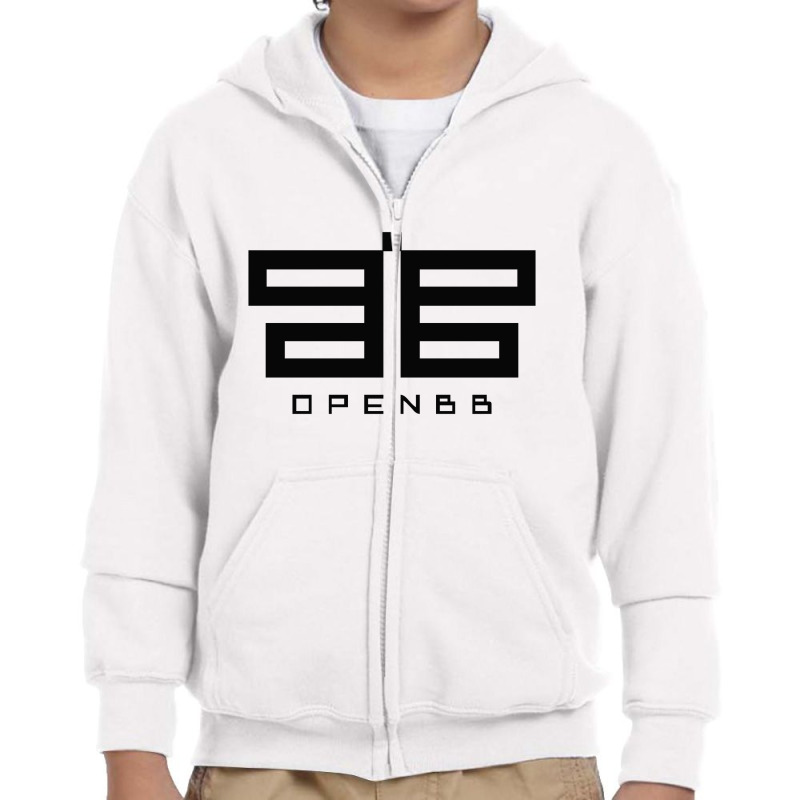 Openbb Youth Zipper Hoodie by parentseka | Artistshot