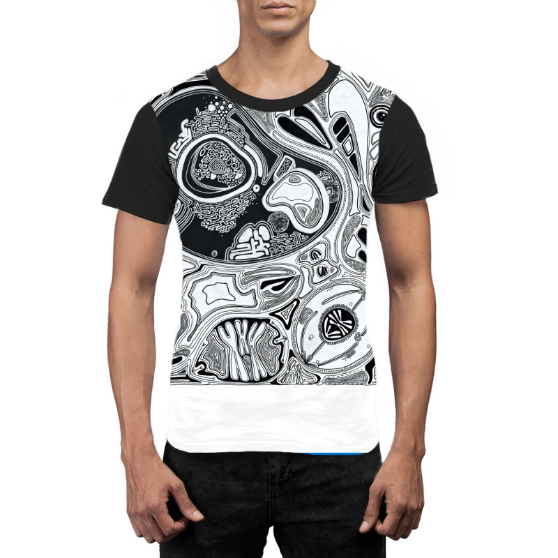 Cellular Biology Of Mitosis Aesthetic Graphic T-shirt | Artistshot