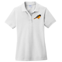 Oriole Bird Birdlover Birdwatcher Ornithologist Bi Ladies Polo Shirt | Artistshot