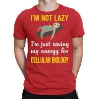 Funny Lazy Cellular Biology 70s T-shirt | Artistshot