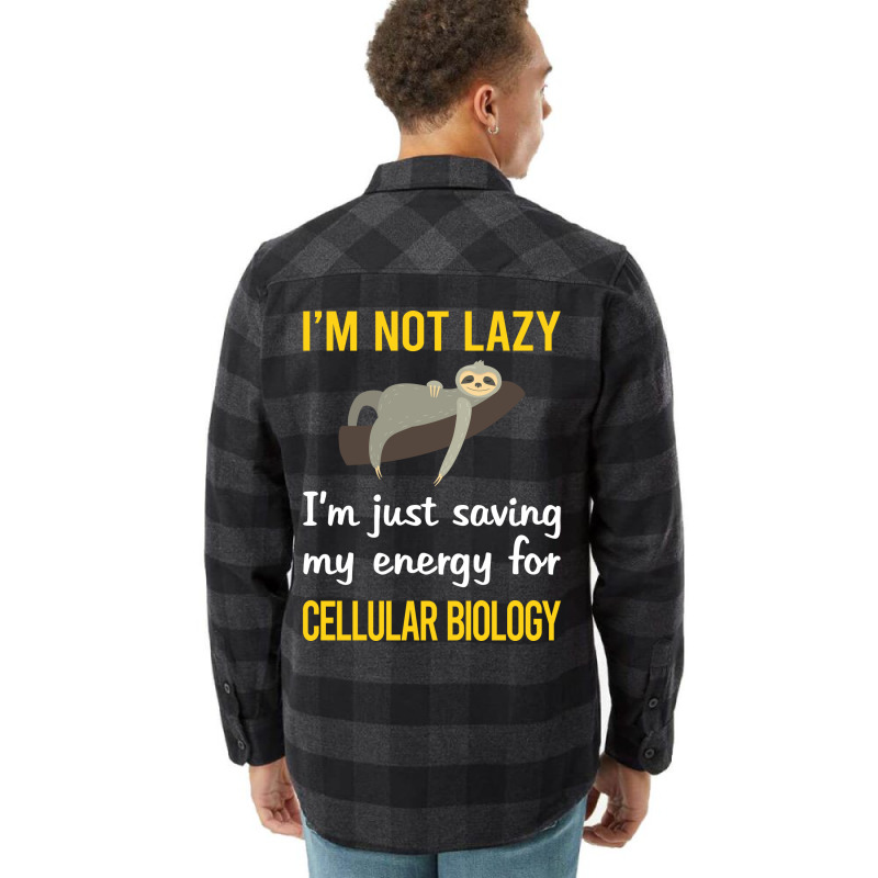 Funny Lazy Cellular Biology 70s Flannel Shirt | Artistshot