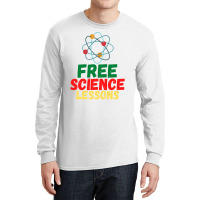 Free Science Lessons - Atom Symbol Long Sleeve Shirts | Artistshot