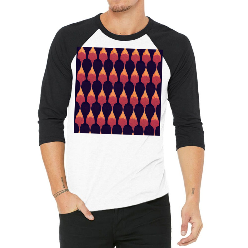 Trippy Fairy Tale Design Sunset Colors 3/4 Sleeve Shirt | Artistshot