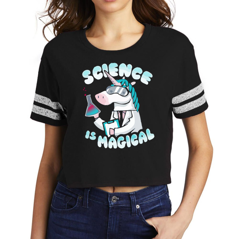 Science Is Magical Scorecard Crop Tee by Ronz | Artistshot