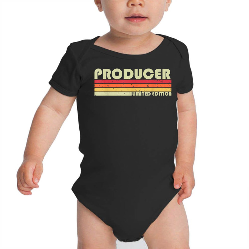 Producer Funny Job Title Profession Birthday Worke Baby Bodysuit by ervanm | Artistshot