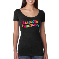 Bebesota Frikitona Latina Retro T Shirt Women's Triblend Scoop T-shirt | Artistshot