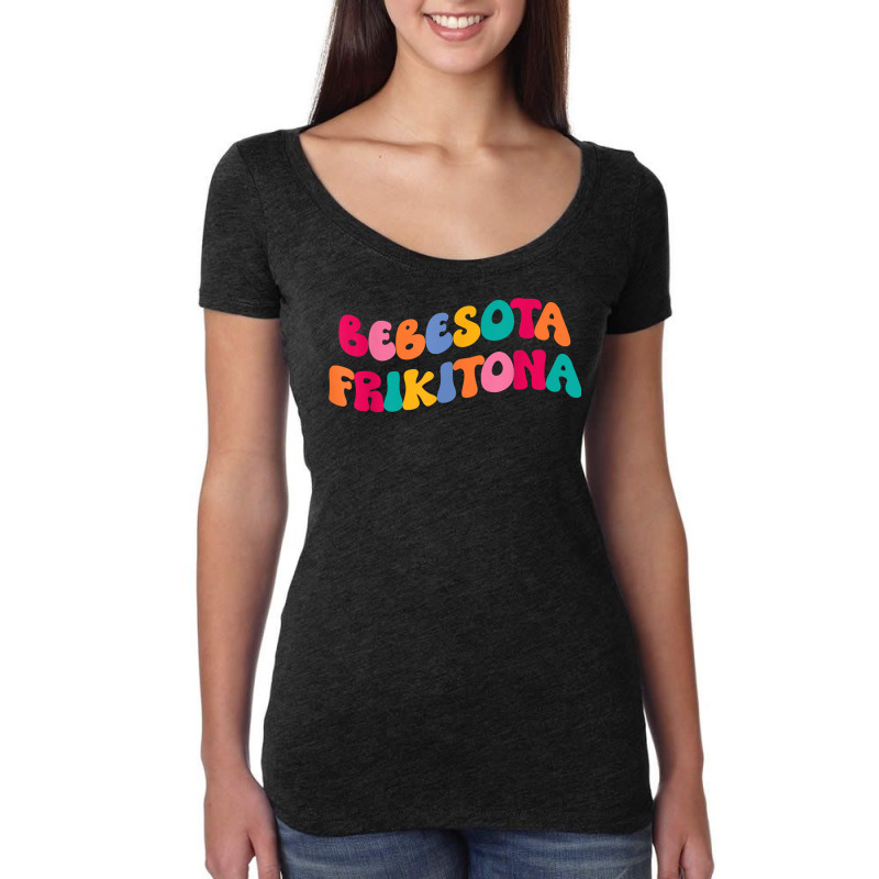 Bebesota Frikitona Latina Retro T Shirt Women's Triblend Scoop T-shirt by marioc | Artistshot