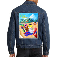 The Smiling Friends Go To Brazil! T Shirt Men Denim Jacket | Artistshot