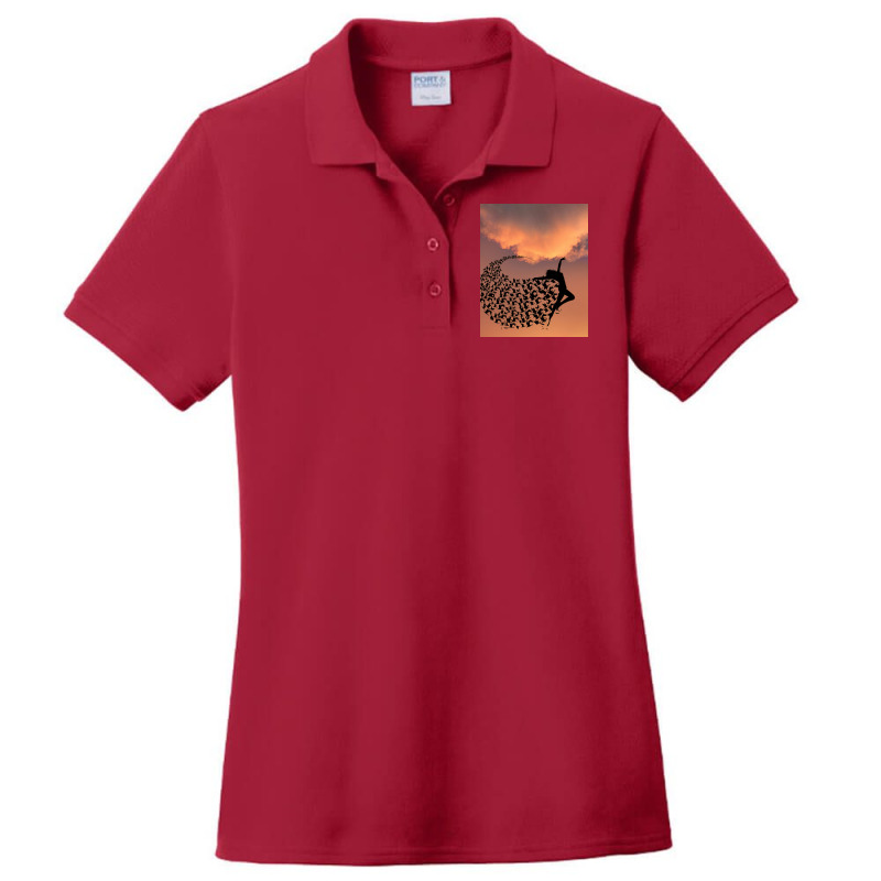 Flying Ladies Polo Shirt | Artistshot