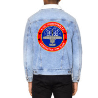 A 10c Thunderbolt Ii Demonstration Team Unisex Sherpa-lined Denim Jacket | Artistshot