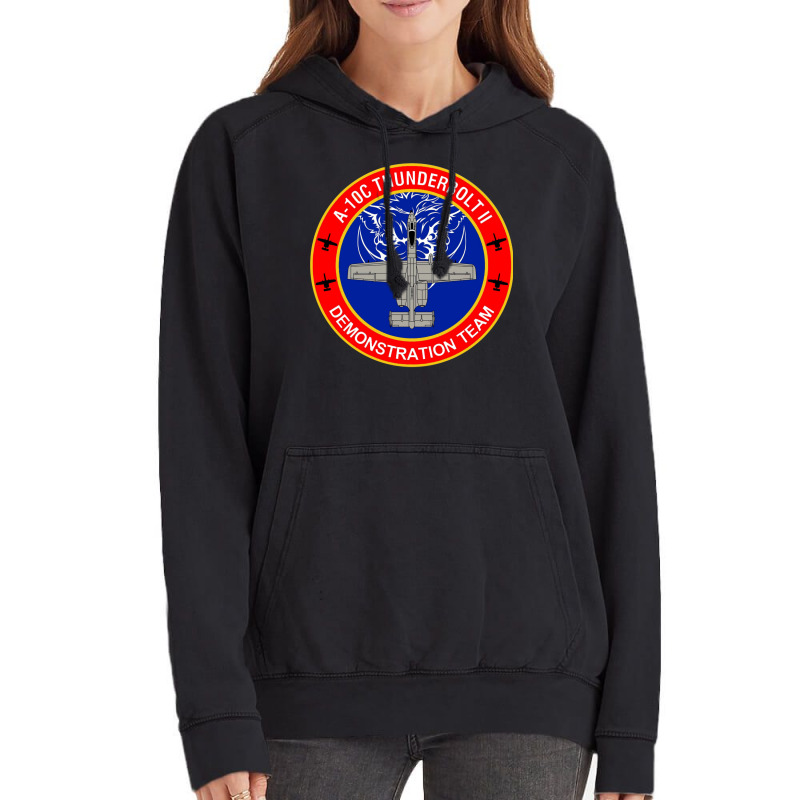 A 10c Thunderbolt Ii Demonstration Team Vintage Hoodie | Artistshot