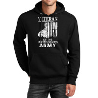 Us Flag American Veteran Of The United States Army Unisex Hoodie | Artistshot