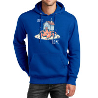 Stay At Home Hermit Crab Unisex Hoodie | Artistshot