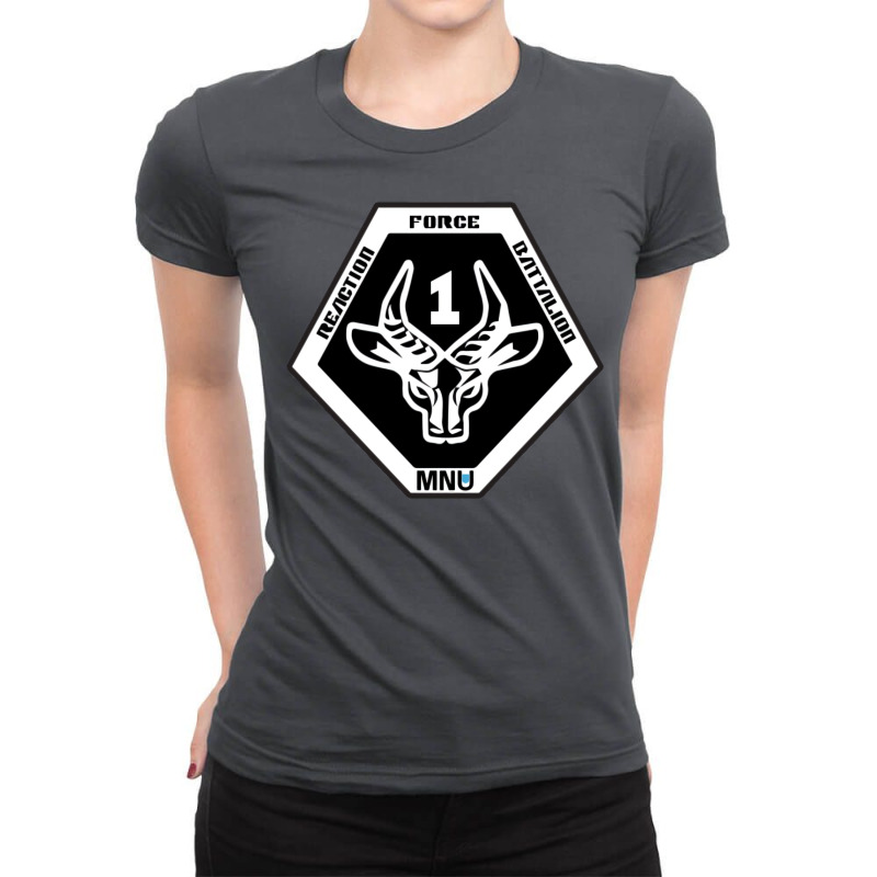 District 9 Mnu 1st Reaction Force Battalion Ladies Fitted T-Shirt by baymarokanah | Artistshot