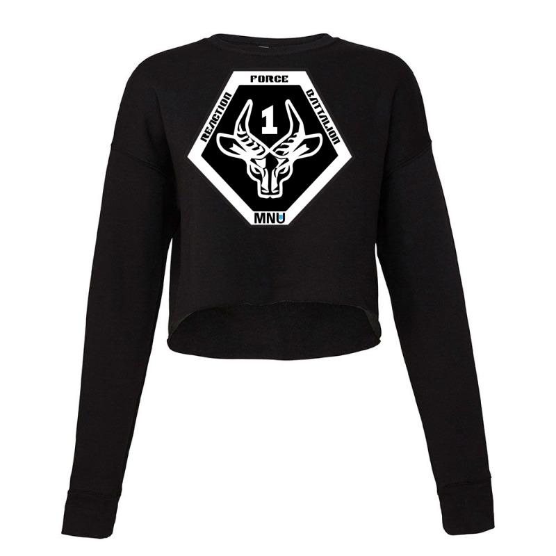 District 9 Mnu 1st Reaction Force Battalion Cropped Sweater by baymarokanah | Artistshot