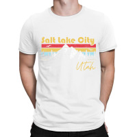 Salt Lake City Utah Roots Hometown Vintage Home St T-shirt | Artistshot