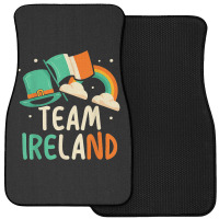 Team Ireland Irish St Patricks Day St Patricks Day Front Car Mat | Artistshot