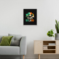 Team Ireland Irish St Patricks Day St Patricks Day Metal Print Vertical | Artistshot