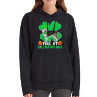 Full Of Shenanigans Alaskan Malamute Dog St Patric Vintage Hoodie | Artistshot