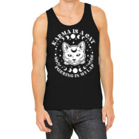 Karma Is A Cat Purring In My Lap Celestial T Shirt Tank Top | Artistshot