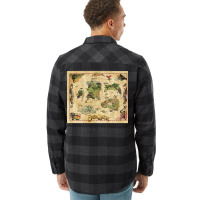 Everquest World Of Norrath Map Flannel Shirt | Artistshot