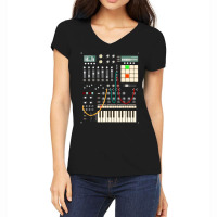 Modern Music Producer And Electronic Musician T Sh Women's V-neck T-shirt | Artistshot