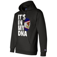 It's In My Dna American Samoa Flag Samoan Pride Ro Champion Hoodie | Artistshot