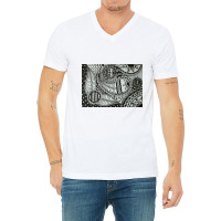 Black And White Beauty V-neck Tee | Artistshot