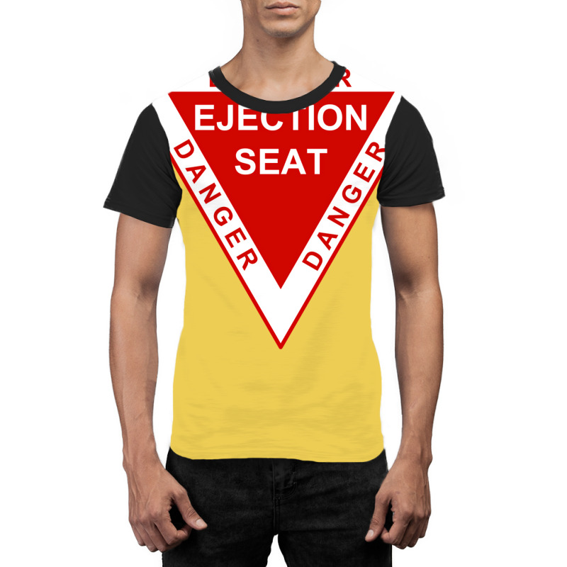 Ejection Seat Warning Graphic T-shirt | Artistshot