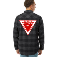 Ejection Seat Warning Flannel Shirt | Artistshot