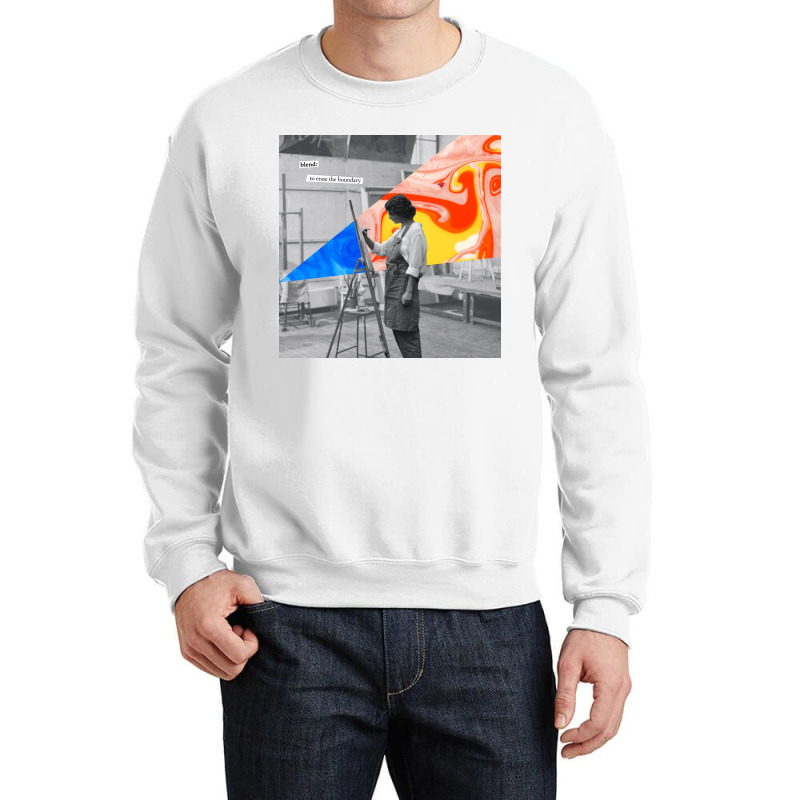 Blend: To Erase The Boundary Crewneck Sweatshirt | Artistshot