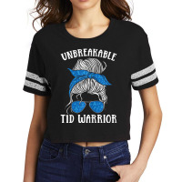 Diabetes Awareness Type 1 Diabetes Unbreakable T1d Scorecard Crop Tee | Artistshot