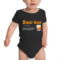 Whiskey Bourbon Definition Shirt Magic Brown Water Baby Bodysuit | Artistshot