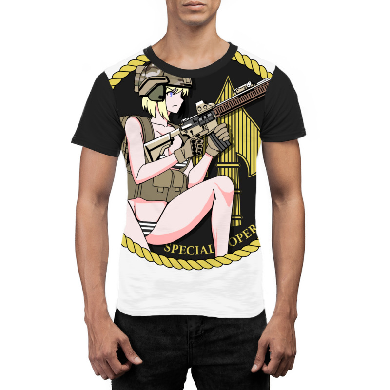 Socom Girl Graphic T-shirt by behekghumet | Artistshot