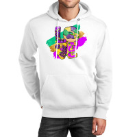 Peace Love King Cake Mardi Gras Men Women Kids T S Unisex Hoodie | Artistshot