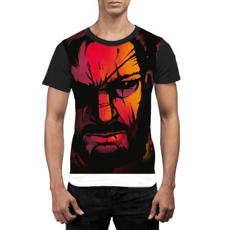 Metal Gear Graphic T-shirt by grazawodanw | Artistshot