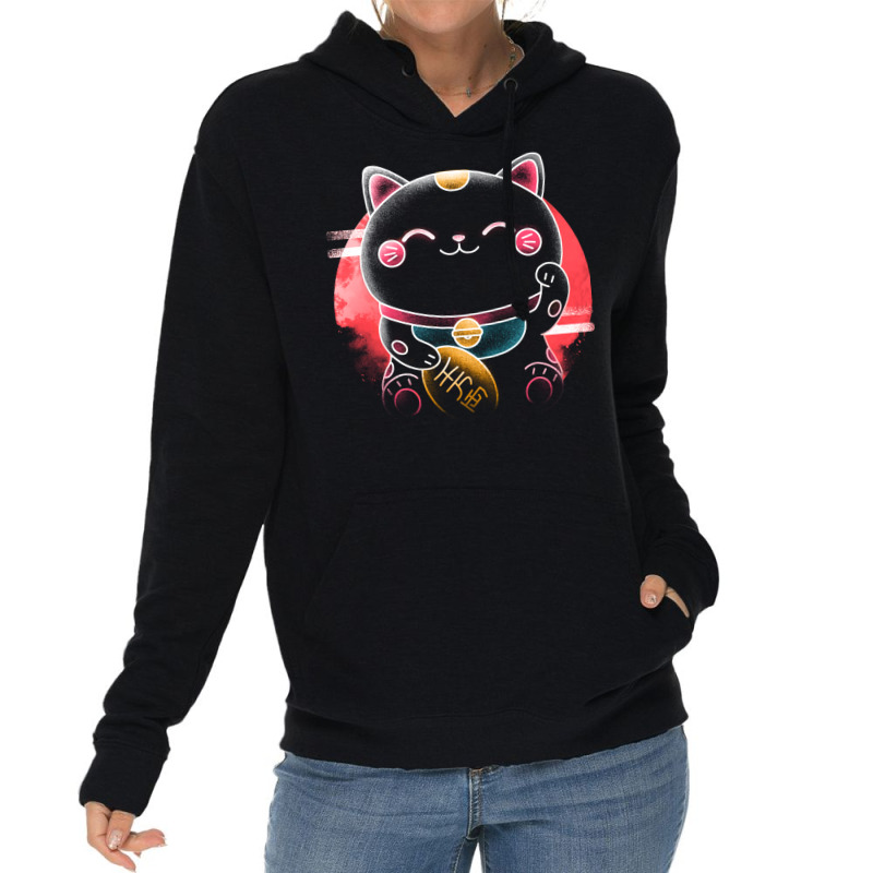 Soul Of The Maneki Neko Lightweight Hoodie by behekghumet | Artistshot