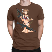 South Korea Gun Girl 1 T-shirt | Artistshot