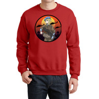 Soviet Airborne Girl Crewneck Sweatshirt | Artistshot