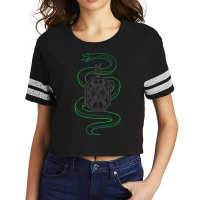 Locket Of Snakes Scorecard Crop Tee | Artistshot