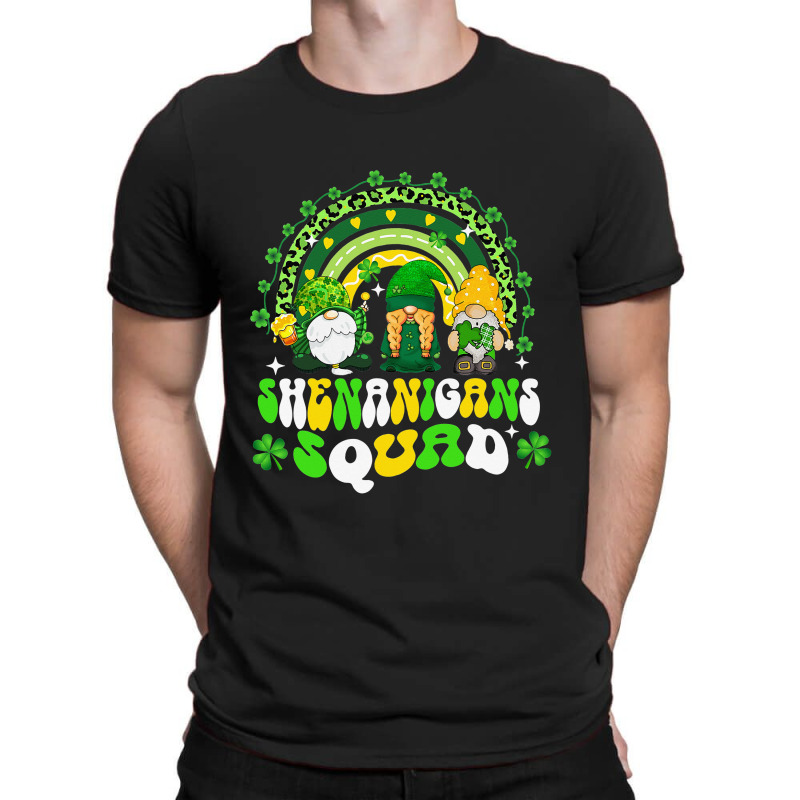 Shenanigans Squad Irish Gnomes Rainbow St Patrick' T-shirt | Artistshot