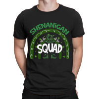 Shenanigans Squad St Patricks Day Gnomes Green Iri T-shirt | Artistshot