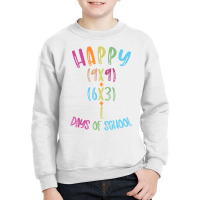 Math Formula 100 Days Of School Kindergarten Smart Youth Sweatshirt | Artistshot