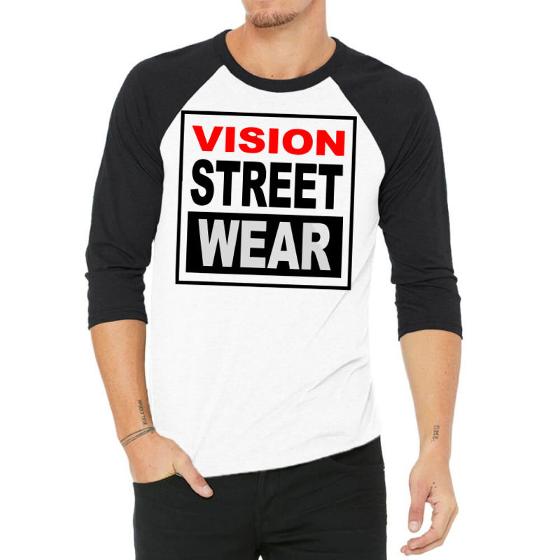 Custom Vision Street 3/4 Sleeve Shirt By Aryo24 - Artistshot