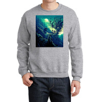 Magic Tree Green 38 Crewneck Sweatshirt | Artistshot